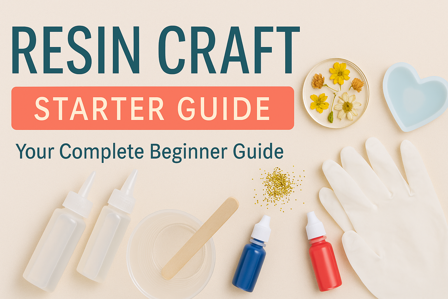 Resin Craft for Beginners: A Complete Guide to Getting Started